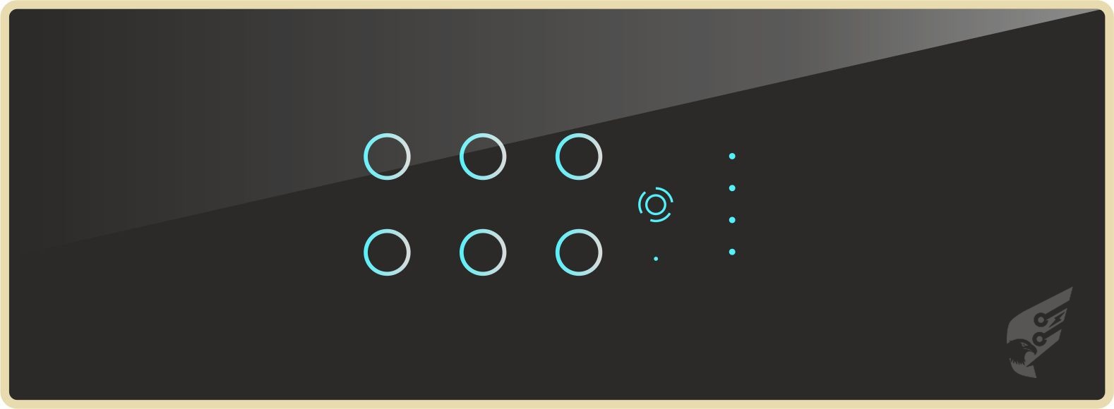 6 Modules - Edge 6 Switch 1 FAN